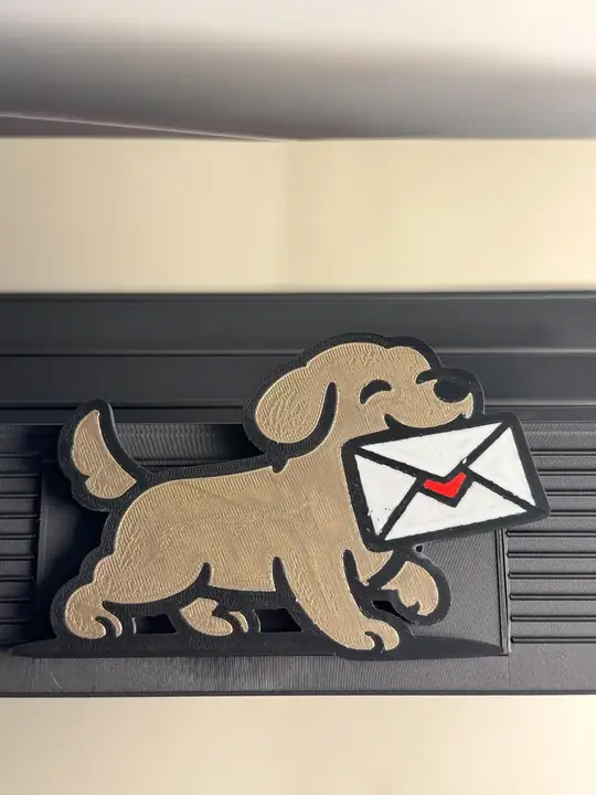 Dog Mail Holder — photograph 3 of 4