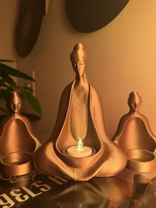 Meditation Tea Light Set — photograph 3 of 4