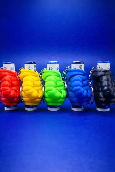 Puffer Jacket Lip Balm Holder — photograph 3 of 4