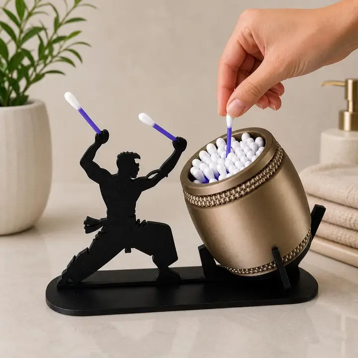 Taiko Drummer Swab Holder — photograph 3 of 4