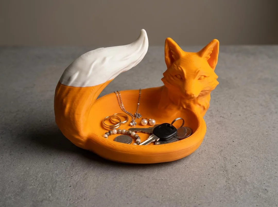 Fox Tail Jewelry Dish — photograph 1 of 4