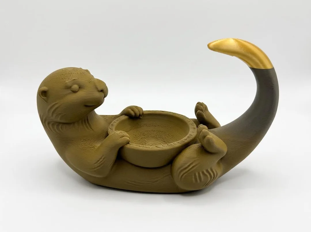 Otter Floating Trinket Dish — photograph 1 of 1